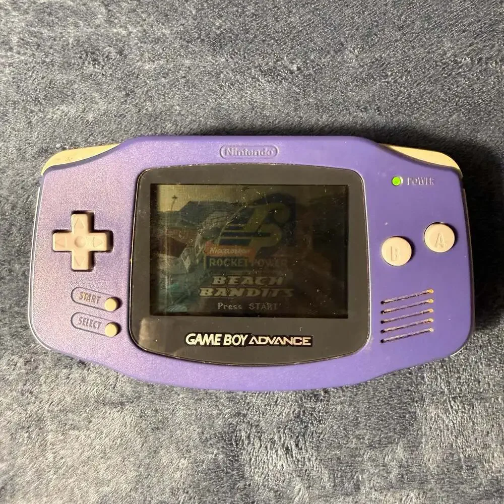 Nintendo Game Boy Advance AGB-001 Handheld Console - Atomic Purple